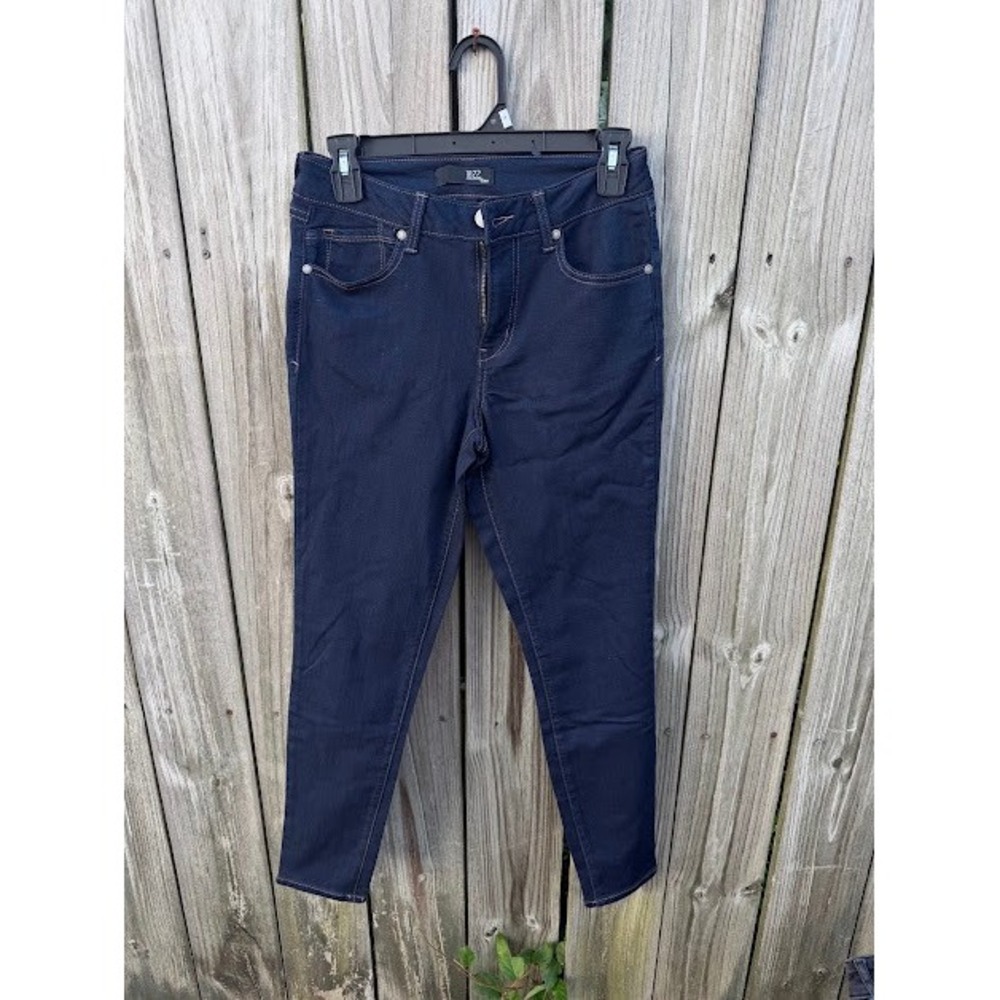 Minimalist Classic 1822 Denim Skinny Jeans 6 Dark Blue Indigo Stretch Slim Fit